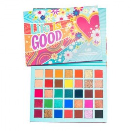 LIFE IS GOOD THE SIXTIES 35 COLOR SHADOW PALETTE - LURE-CosmeticosCieloAzul-https://lurecosmetics.com/colle