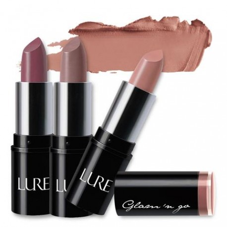 Glam and Go Lipstick (24 tonos)-CosmeticosCieloAzul-https://lurecosmetics.com/colle